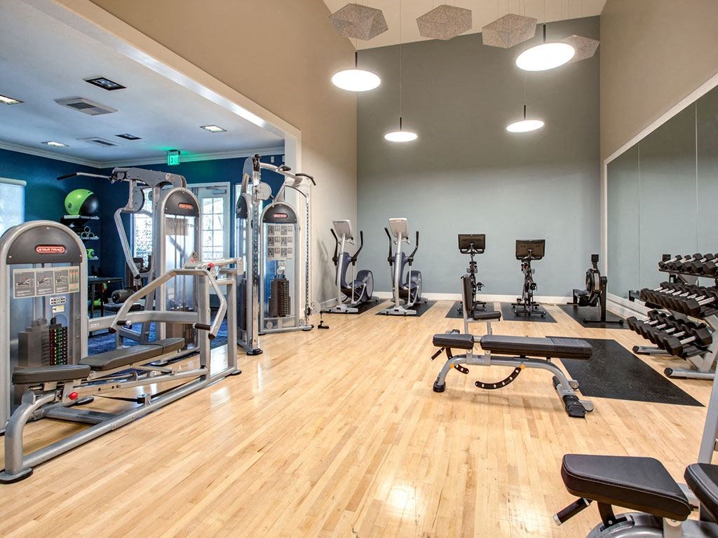 Fitness center- cardio machines, weighted machines, free weights