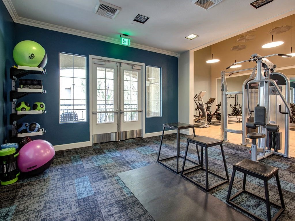 Updated fitness center