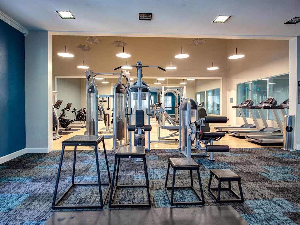 Complete Fitness Center W/ Peloton® Bikes and TRX Bands