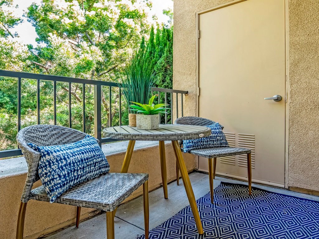 Private Balcony or Patio