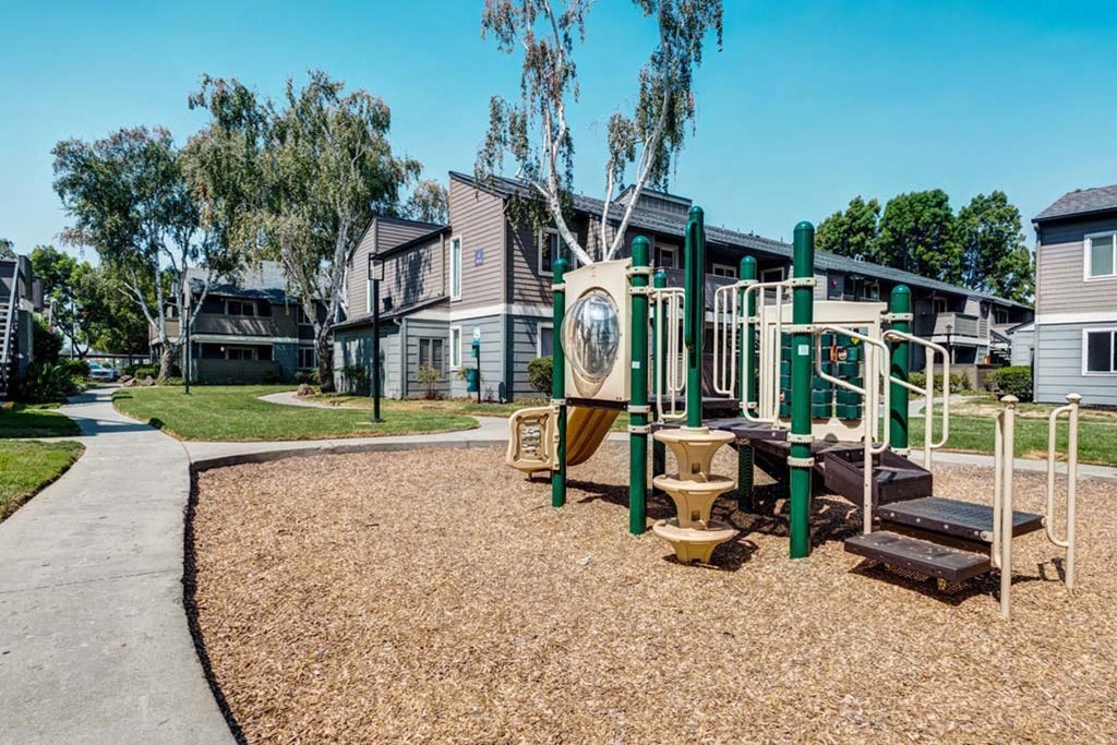 our apartments have a playground for kids and a picnic area