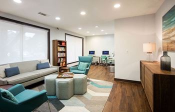 Tech-forward business center