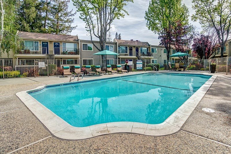 our apartments have a resort style swimming pool