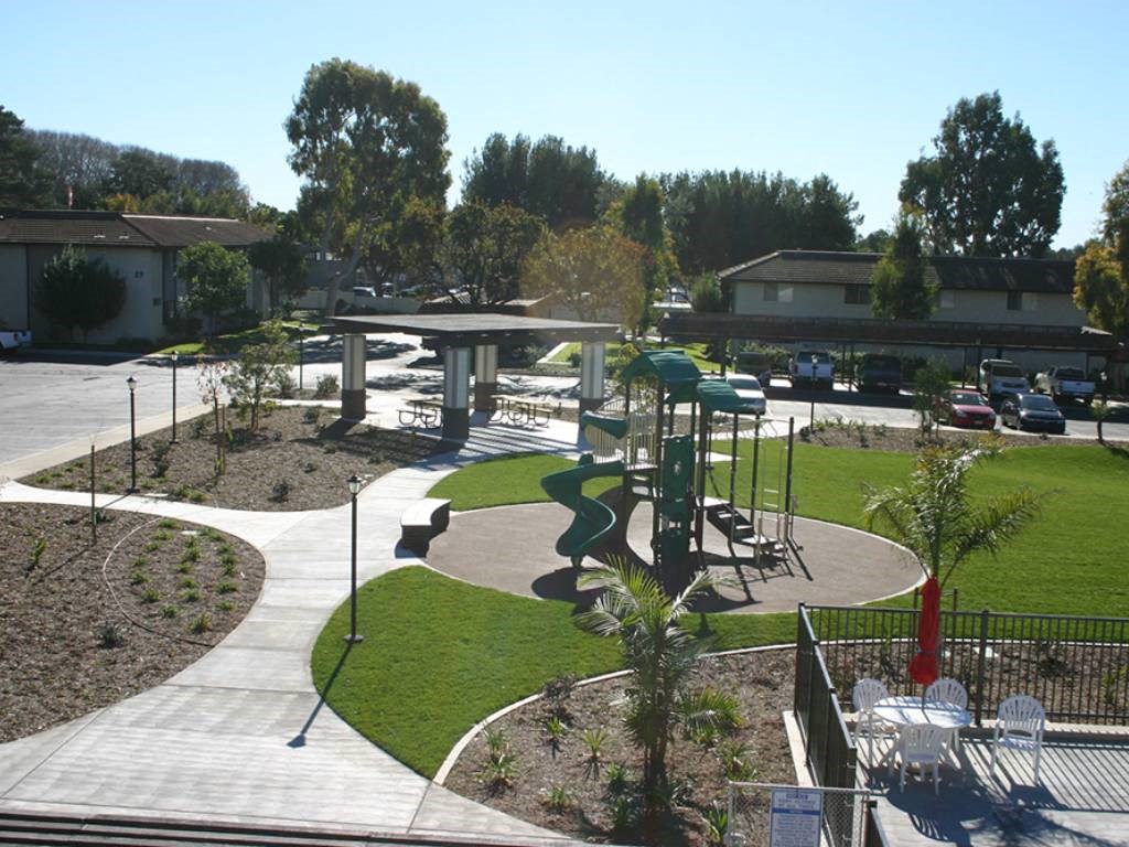 View of exterior building and parking