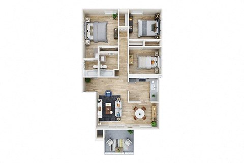 Two Bedroom Two Bath