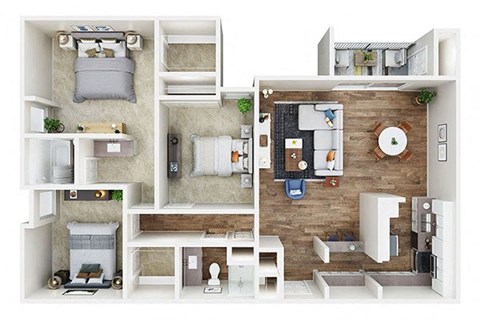 Three Bedroom Two Bath AR