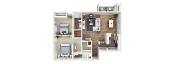 Two Bed Two Bath B