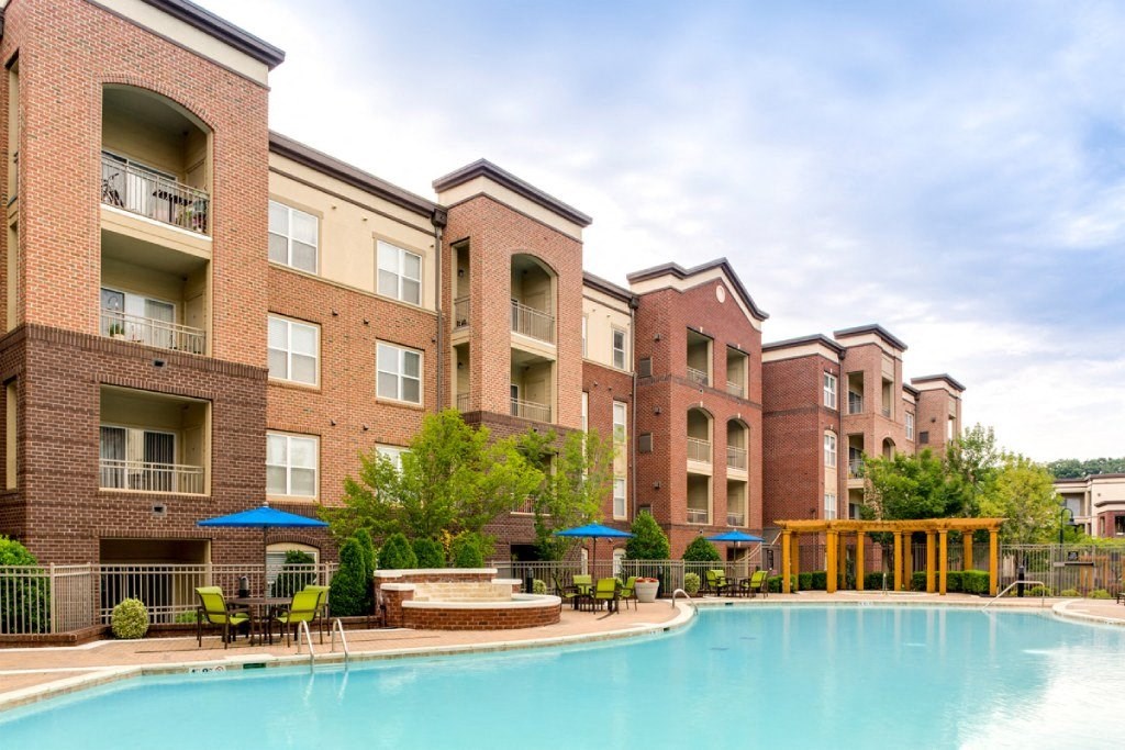 our apartments at the district feature a swimming pool
