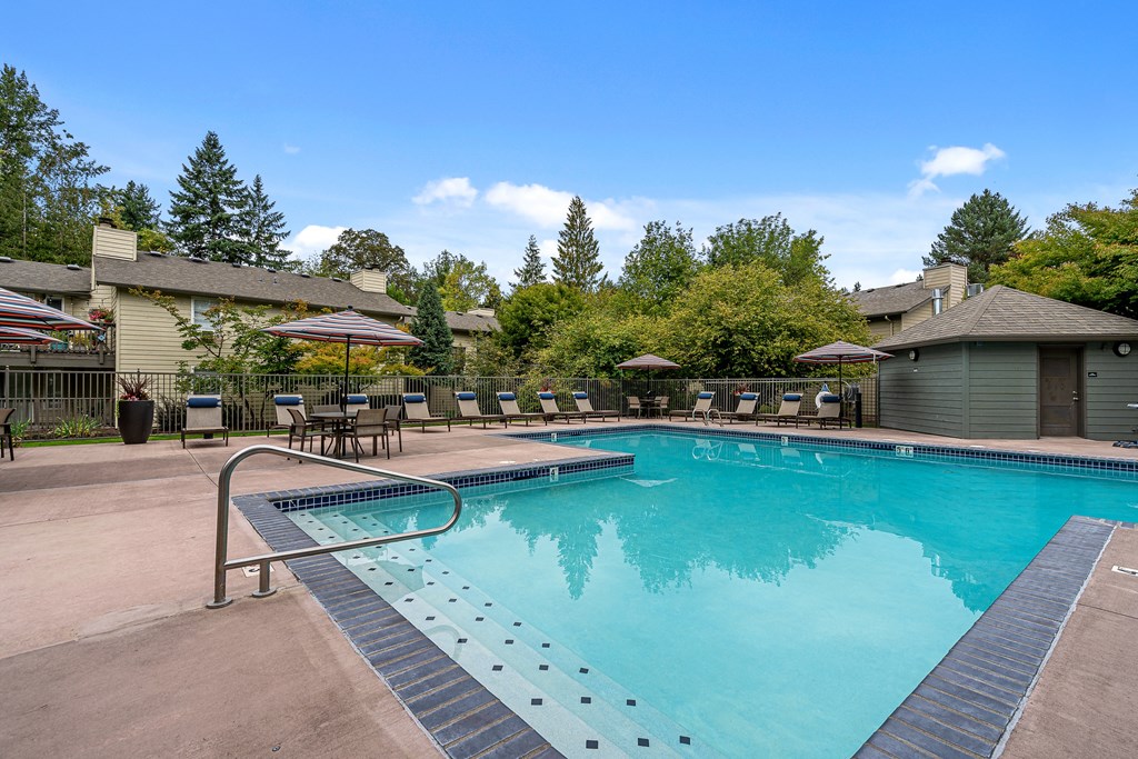 take a dip in our resort style pool