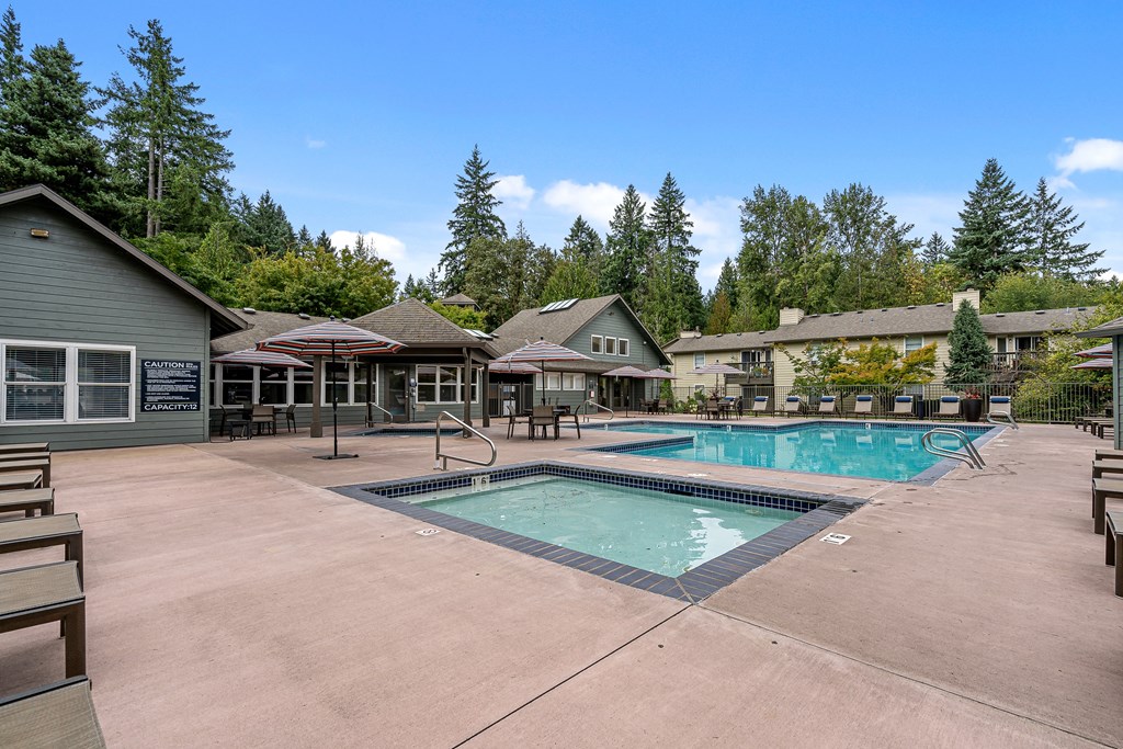 take a dip in our resort style pool