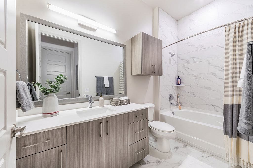 Luxurious Bathroom at Morea Apartments, Florida