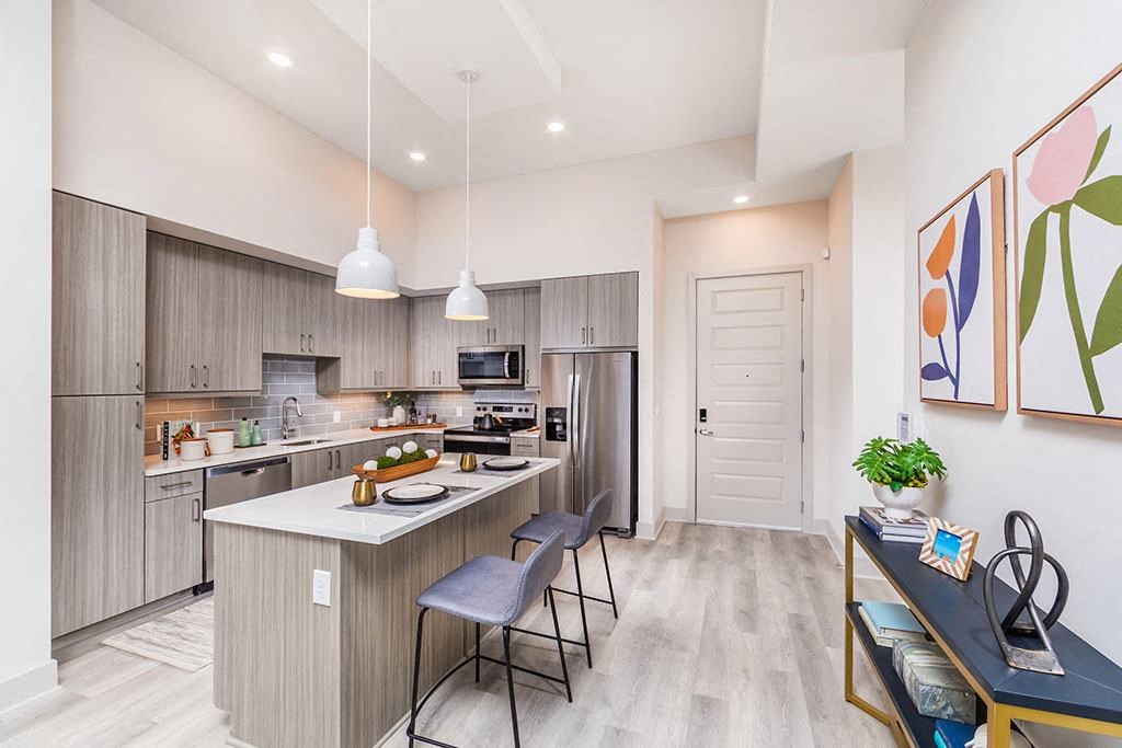 Gourmet Kitchen at Morea Apartments, Pompano Beach, Florida