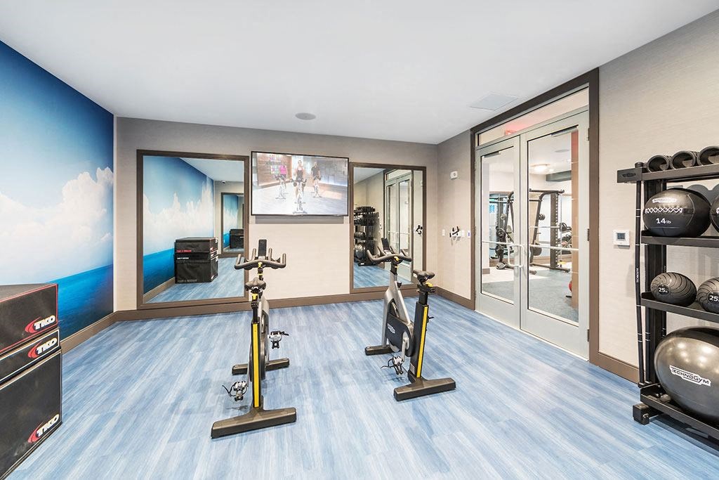 Peloton Bikes at Morea Apartments, Pompano Beach, Florida