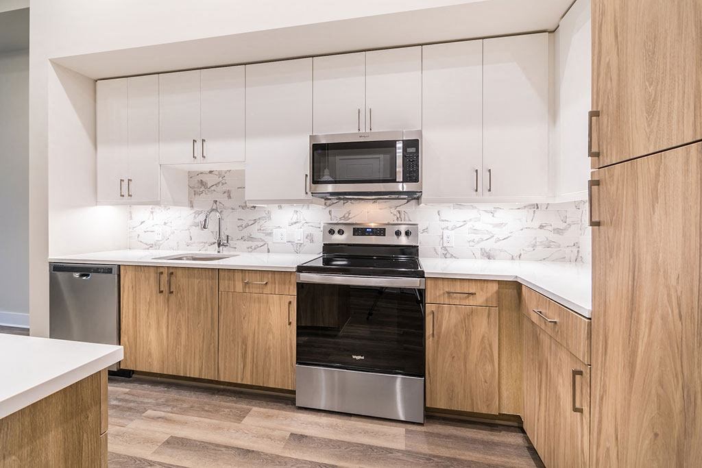 Furnished Kitchen at Morea Apartments, Pompano Beach, 33062