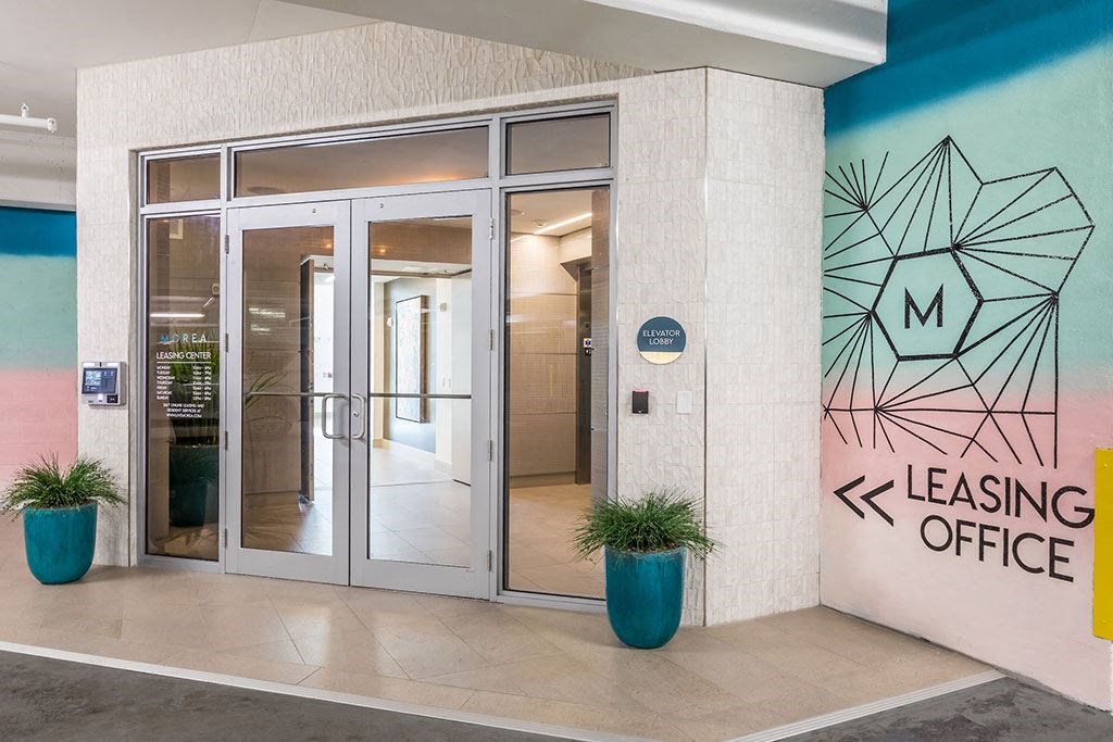 Leasing Office at Morea Apartments, Pompano Beach, FL, 33062