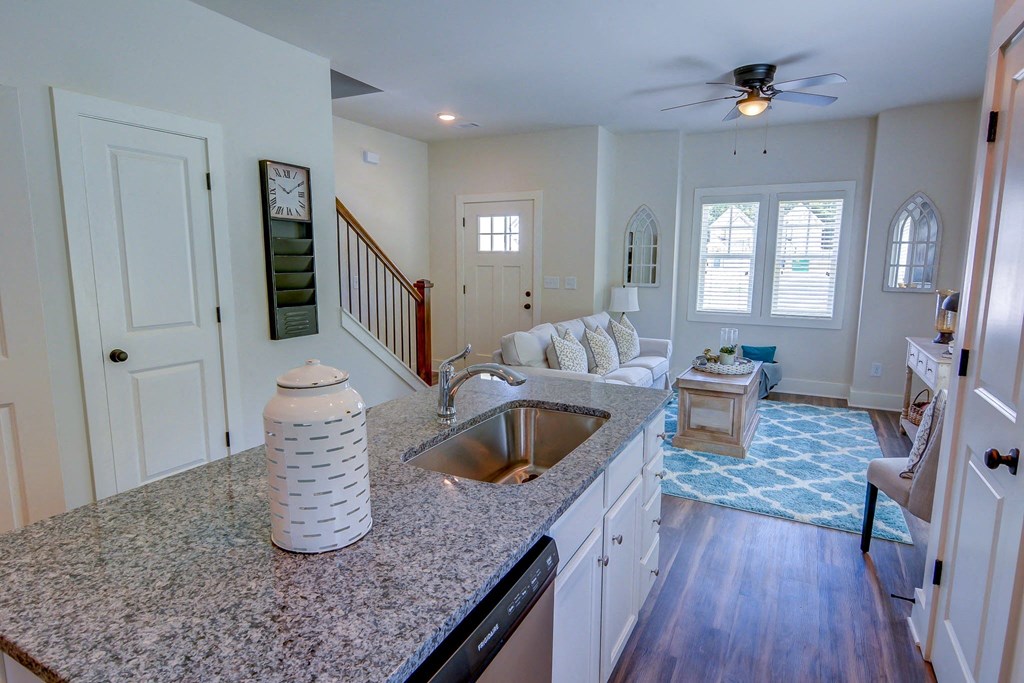 Living room from kitchen