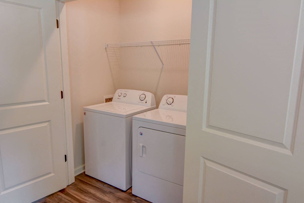 a washer and dryer in every apartment