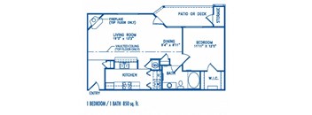1 bedroom