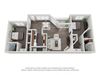 2 Bedroom, 2 Bathroom