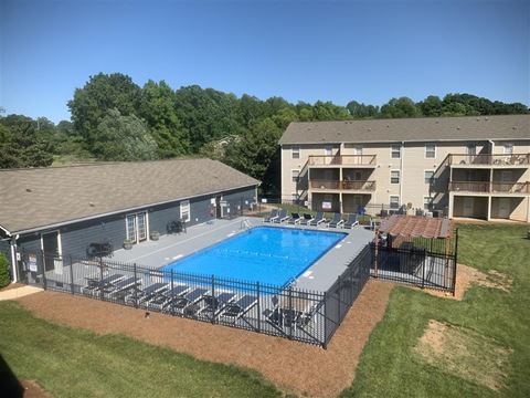 Aerial Pool View at Destination at Union, Gastonia