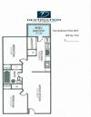 2 Bed, 1 bath