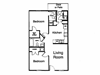 2 bed, 2 bath