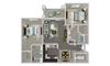 2 Bedroom, 2 bathroom