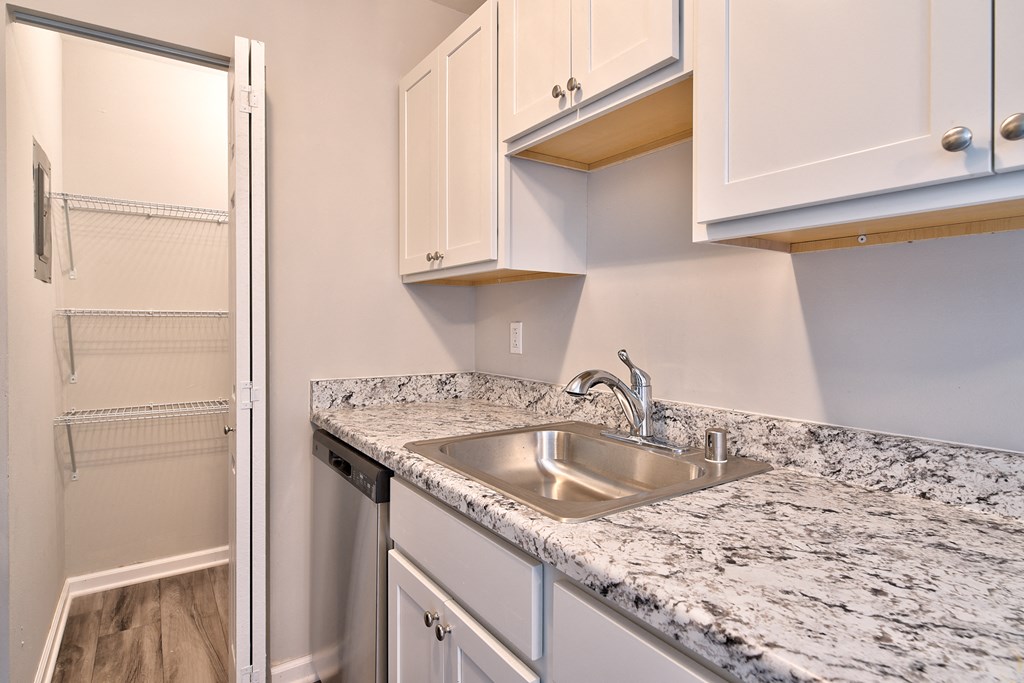 Double Stainless Steel Sink at Glen Hills Apartments, Glendale, WI, 53209