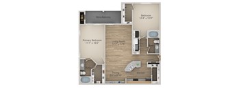 Verona Floor Plan at Riachi at One21, Plano, 75025