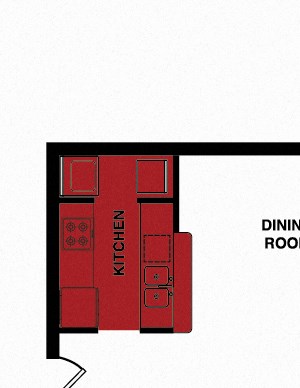 1 Bed 1 Bath - Kensington (658 sq ft)