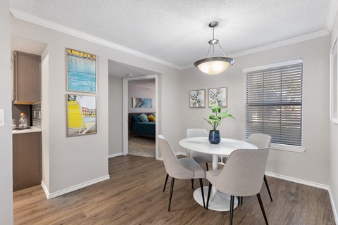 Elegant Dining Room at Wellington at Willow Bend, Plano, 75093