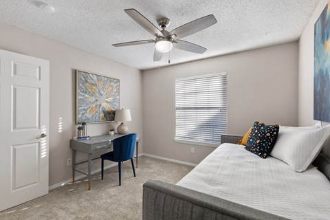 Bedroom With Workspace at Wellington at Willow Bend, Texas