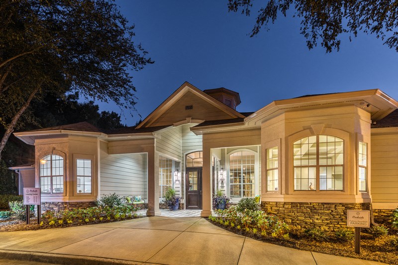 Clubhouse Exterior at Parkside at South Tryon, Charlotte, 28217