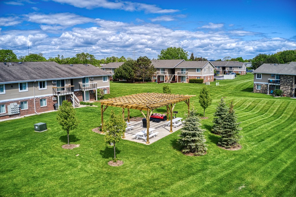 Drone View Of Property at Glen Hills Apartments, Glendale