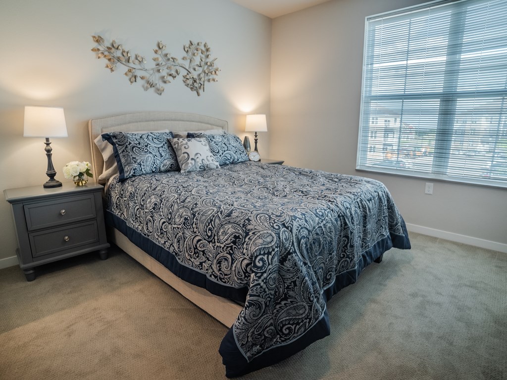 Beautiful Bright Bedroom With Wide Windows at One Glenn Place, Fitchburg, 53711