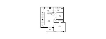 The Stoughton Floor Plan at One Glenn Place, Wisconsin, 53711