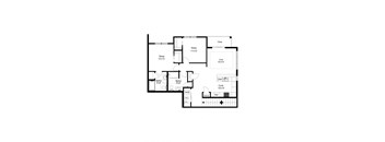 The Brooklyn Floor Plan at One Glenn Place, Wisconsin, 53711