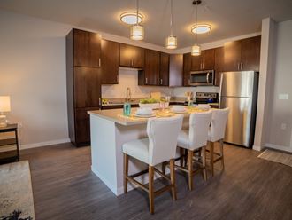 Pendant Lighting In Kitchen Pendant Lighting In Kitchen at One Glenn Place, Wisconsin, 53711