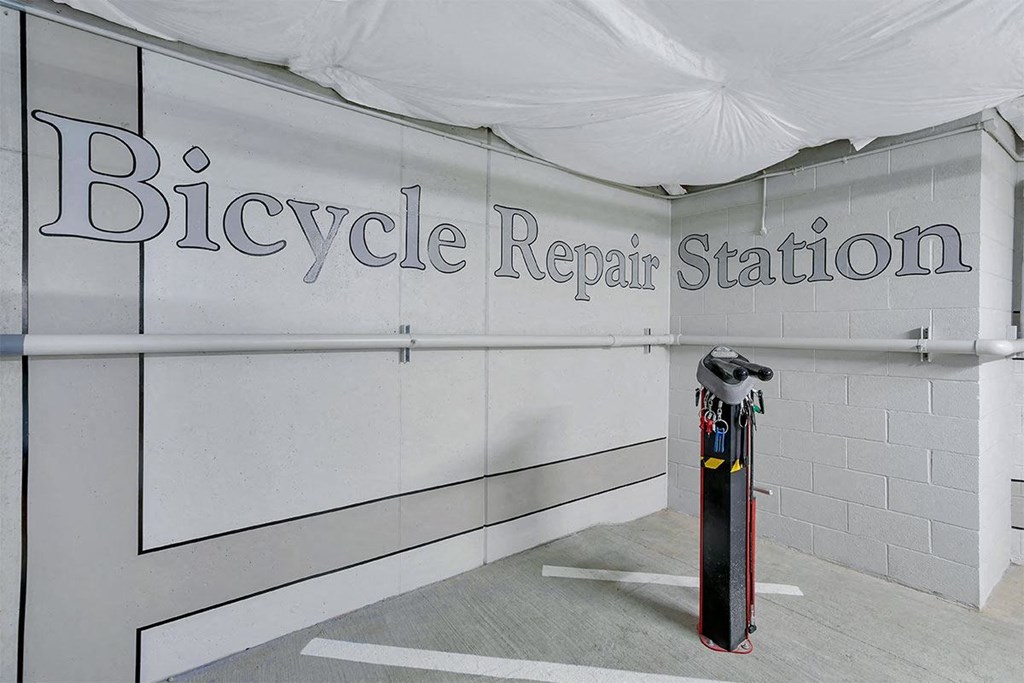 Bicycle Repair Station at Aster Apartments, Ohio