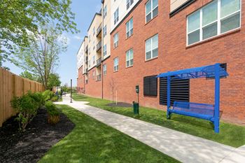 Outdoor Walking Path at Aster Apartments, Ohio, 44122