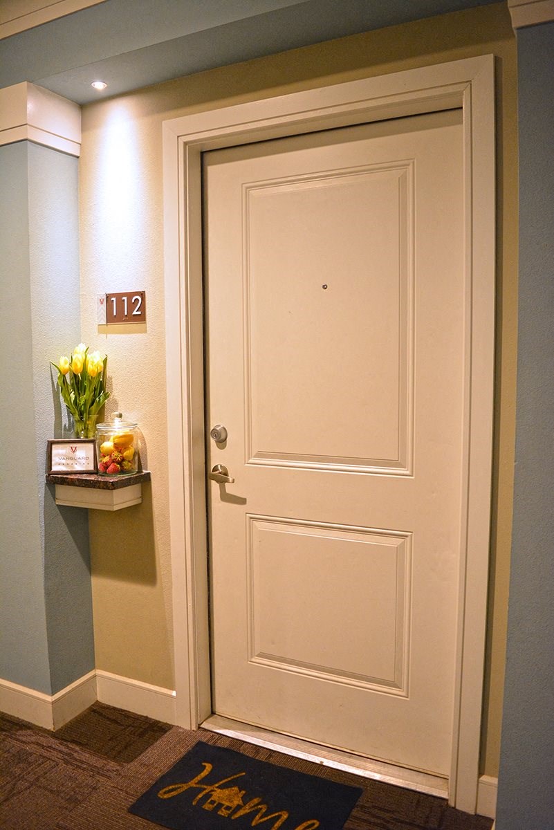 Front Door at Vanguard Crossing, Missouri, 63124