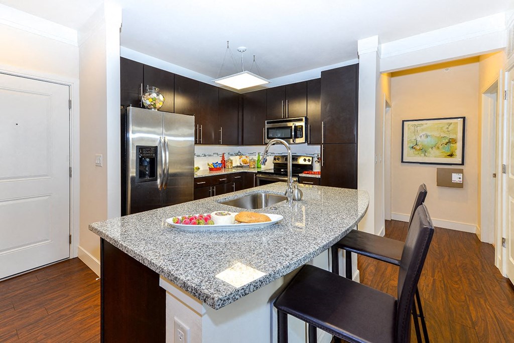 Model Kitchen at Vanguard Crossing, St. Louis, MO, 63124