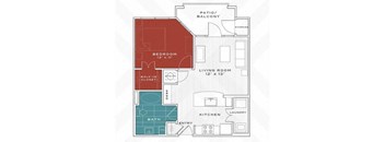 Adams Floor Plan at Vanguard Crossing, St. Louis, MO, 63124