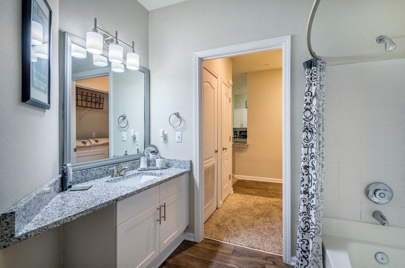 Modern Bathroom Fittings at Parkside at South Tryon, North Carolina, 28217