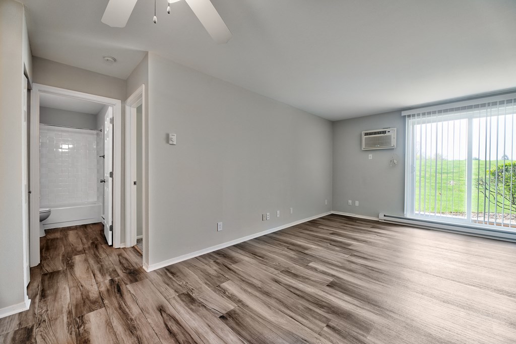 Spacious Living Room at Glen Hills Apartments, Glendale, Wisconsin