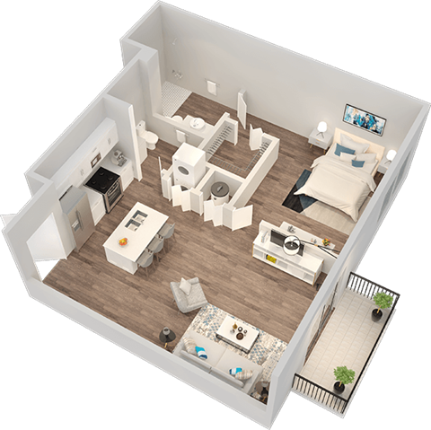 10400 City Center Blvd 1-3 Beds Apartment for Rent - Photo Gallery 26