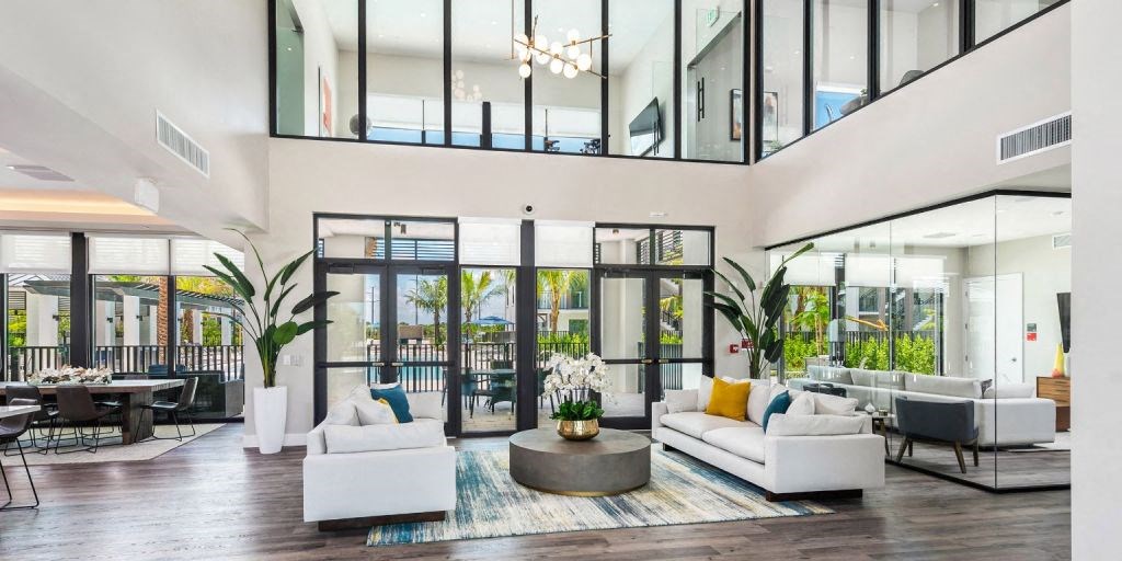 the preserve at ballantyne commons community living room