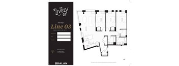 C1 Floor Plan at The Lively, Jersey City, NJ 07302