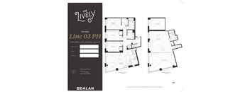 C2PH Floor Plan at The Lively, New Jersey