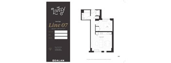 A1-1 Floor Plan at The Lively, New Jersey